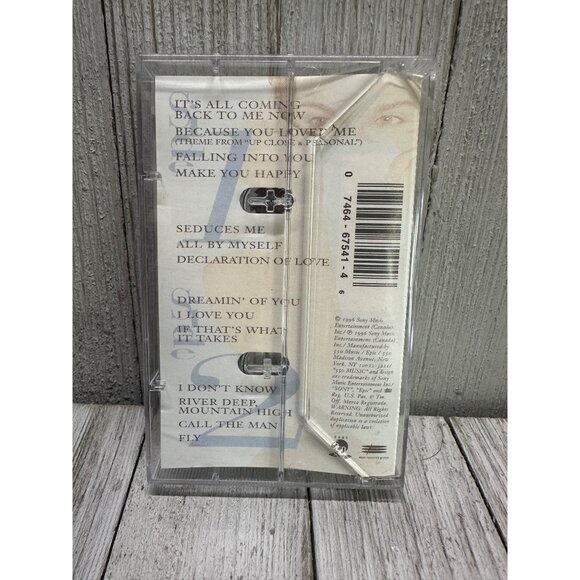 Vintage Falling into You by Céline Dion (Cassette, Mar-1996) Pop Genre - Picture 2 of 6